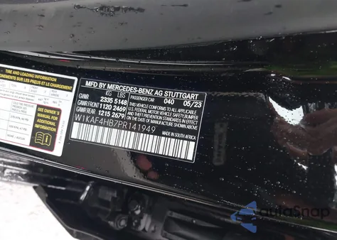 2023 Mercedes-Benz C 300 4Matic из США, поврежденный, VIN W1KAF4HB7PR141949